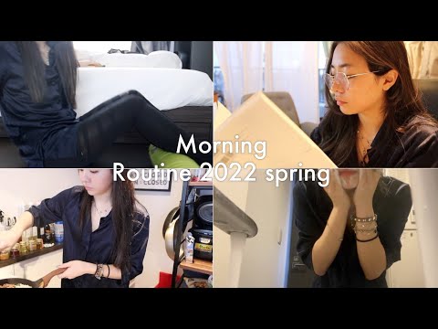 再掲【お久なmorning routine 】私の朝すること2022春Ver.