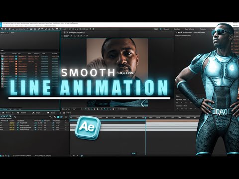 After Effects Smooth Line Animation | Step By Step Tutorial