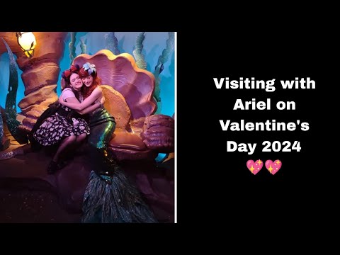 Visiting with Ariel on Valentine's Day 2024 💖💖