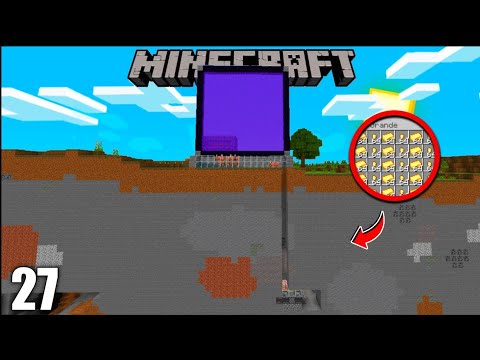 FIZ A MELHOR FARM DE OURO E XP DO MCPE 1.19! - MINECRAFT SURVIVAL 1.19 #27 ( MINECRAFT BEDROCK )