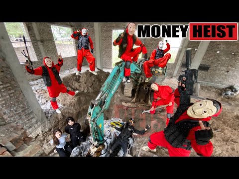 PARKOUR VS MONEY HEIST: Bad guy kill the Doctor to silence him and escape from the police | Epic POV