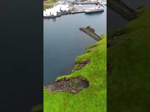 Vestmannaeyjar is Unreal 😮 #shorts #iceland #drone #fpv #travel