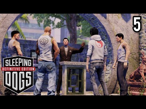 Triad Gang Initiation - Sleeping Dogs: Definitive Edition (Part 5) 4K HDR Game Playthrough