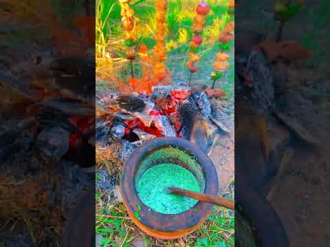 #asmr #cookyourself #forestcamping #woodstove #forest #stove #forestcooking #solo #reels #viral