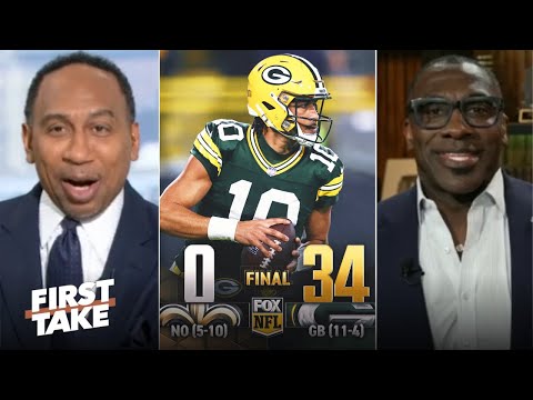 FIRST TAKE | "Packers look like a top contender in NFC" - Stephen A. on Jordan Love destroy Saints