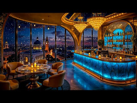 Elegant Jazz Saxophone in Cozy Bar Ambience ~ Relaxing Jazz Instrumental Music for Stress Relief