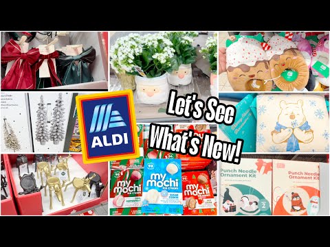 ALDI New Wednesday Weekly Arrivals ~ Christmas Decor~ Toys ~ DIYs & More