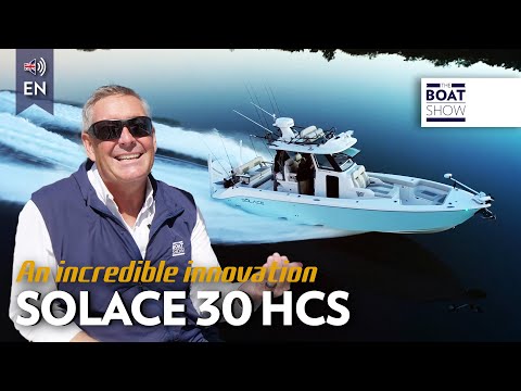 SOLACE 30HCS seen at St. Petersburg Boat Show 2024 - The Boat Show