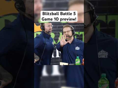 Blitzball Battle 5 Game 10 preview! #blitzball #sports