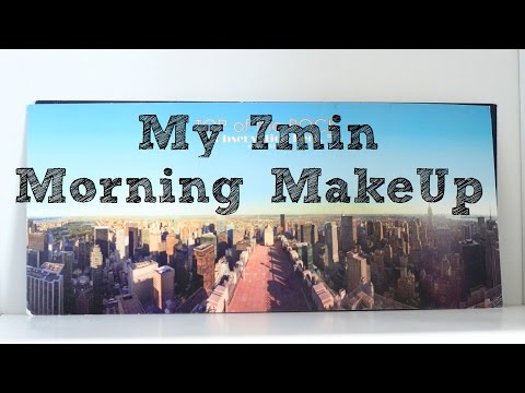 ♡My 7mins morning makeup♡寝坊した時の超時短メイク