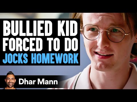 BULLIED KID Forced To Do JOCKS HOMEWORK Ft. Kelsi Davies & Anwar | Dhar Mann Studios