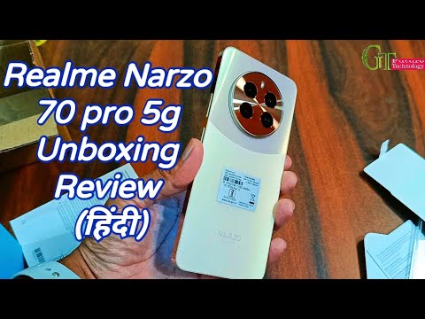 realme narzo 70 pro 5g mobile phone (glass green) unboxing | realme narzo 70 pro review (हिंदी)