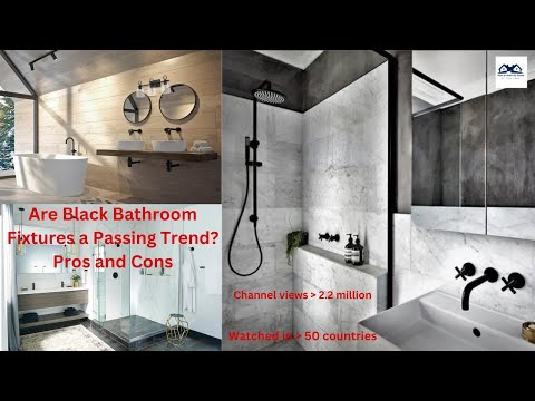 Are Black Bathroom Fixtures a Passing Trend | Why to Select Black Bathroom Fixtures