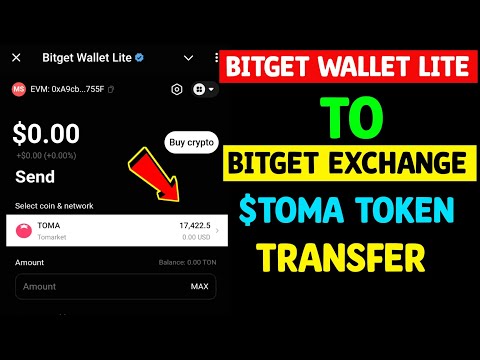 Transfer Toma Token From Bitget Wallet Lite To Bitget Exchange | Toma Token Transfer | Toma Airdrop