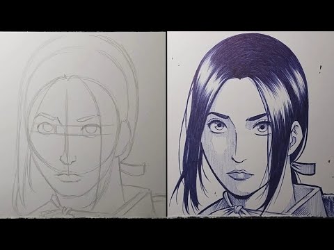 How To Draw OTSU Step By Step - [VAGABOND]