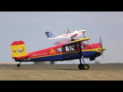 Electric Cri Cri hitches a ride  Meaux Airshow 2022