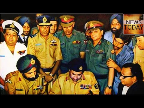 Pakistan army surrender to Indian Army in Bangladesh war | West Pakistan - East Pakistan  Bangladesh