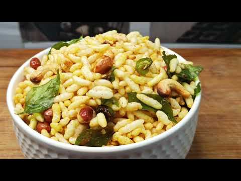 Muramura Snacks || మరమరాల మిక్చర్ || బొరుగులమసాలా|| evening snack recipes