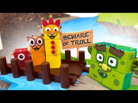 Numberblocks : 3 Blocky Goats Gruff || Keith's Toy Box