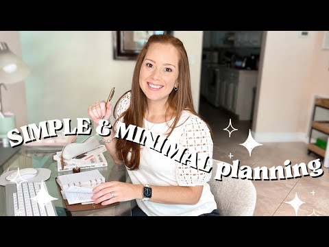 MINIMAL PLANNING Routine