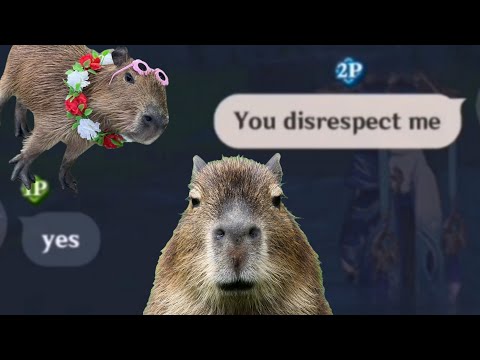 You disrespect me prank on genshin players!!