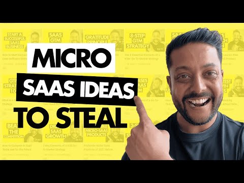 6 Micro SaaS Ideas You Can Steal