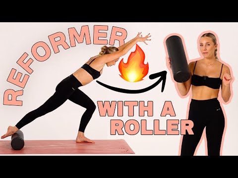 30 minute NO REFORMER roller pilates workout