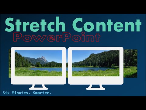 Stretch Images and Content to the Next Slide in PowerPoint