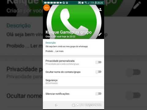 FINALMENTE CRIEI UM GRUPO PRO CANAL DO WHATSAPP ENTRE AI