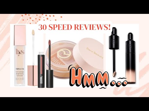 Speed Reviews Vol 3 // 30 Popular products from Sephora @Sephora