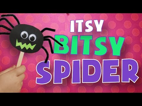 ITSY BITSY SPIDER SONG | Nursery Rhyme Songs | LOTTY LEARNS