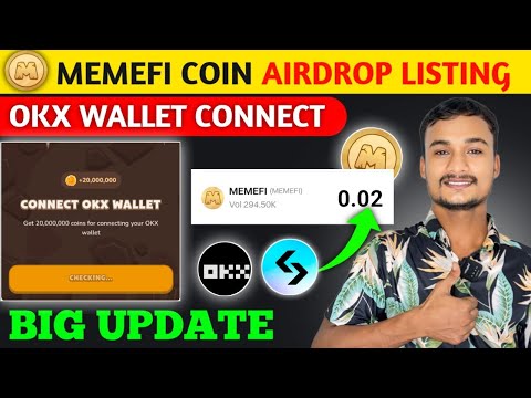 Memefi Airdrop listing 30 oct | Memefi contact okx wallet | Memefi price prediction 🤑