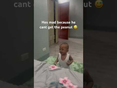 BABY CRY WHEN HE CAN’T GET WHAT HE WANT I PEANUT BABY #share #baby #aunty #amazing