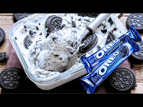 You will never buy ice cream again! 3-Ingredient Oreo Ice Cream (No Ice Cream Maker)