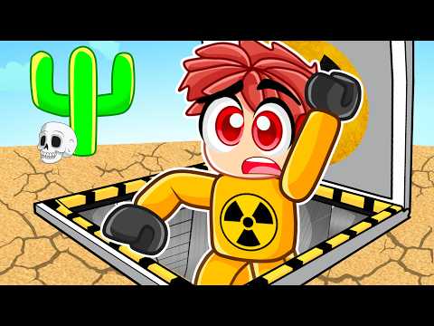 Survive 100 Days In Nuclear Bunker in Roblox!