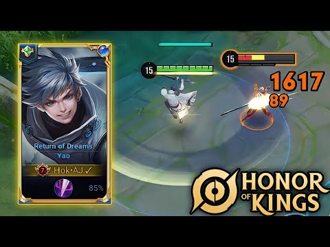 HONOR OF KINGS - YAO AGGRESSIVE ASSASSIN JUNGLE