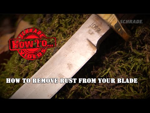 How To Remove Rust From a Knife Blade