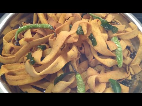 How to make ribbon murukulu/ribbon pakodi