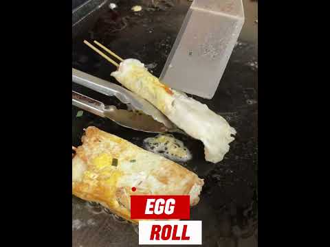 Egg roll in street  #streetbusiness #foodblog