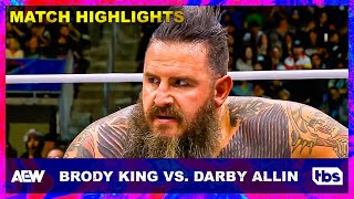 Brody King and Darby Allin Battle in Continental Classic (Clip) | AEW Dynamite | TBS