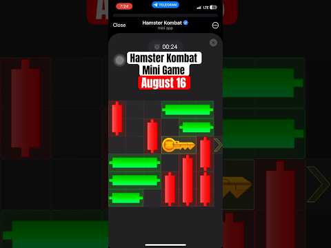 August 16 - Unlock Hamster Kombat Mini Game Puzzle