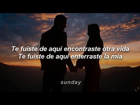 Reik - Te Fuiste de Aquí (Letra)