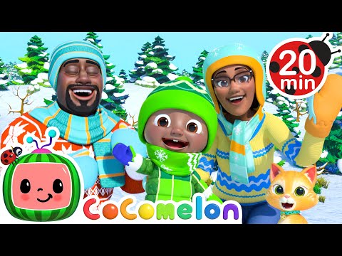 Family Playtime In The Snow | It's Cody Time | Nursery Rhymes | Celebrating Diversity