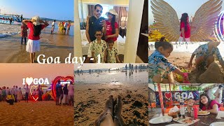 Goa day -1 | calangute beach | #goatrip #calangutebeach