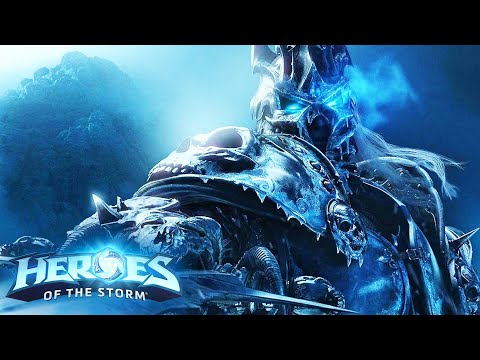 Arthas Auto Attack Terror | Heroes of the Storm (Hots) Lich King Gameplay