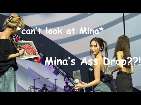 Michaeng concert moments  *Mina ass drop infront of Chaeyoung 👀*