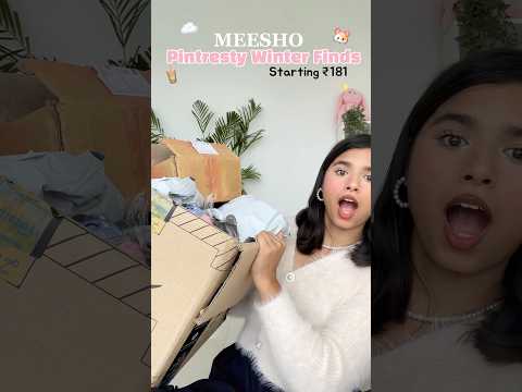 Pinteresty Meesho Finds Starting ₹181 🥹 #meesho #pinterest #aesthetic #meeshofinds #shorts #viral