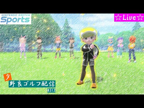 お久しぶりです！【Nintendo Switch Sports】【スイッチスポーツ】【スイスポ】夕方野良ゴルフ配信⛳