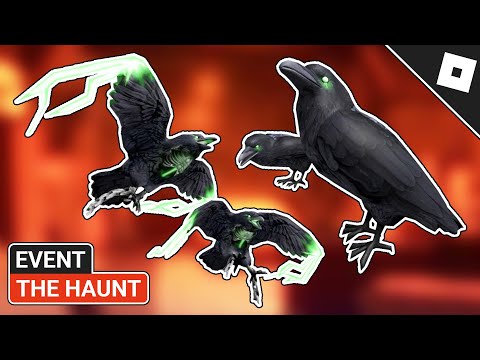 [EVENT] How to get the DARK RAVENS & WRAITHLIKE RAVENS in THE HAUNT HUB  | Roblox