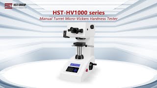 HST-HV1000 Manual Turret Digital Display Micro Vickers Hardness Tester